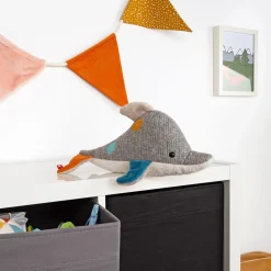 Sigikid Patchwork Sweety|Kuscheltier Delfin, Patchwork Sweety