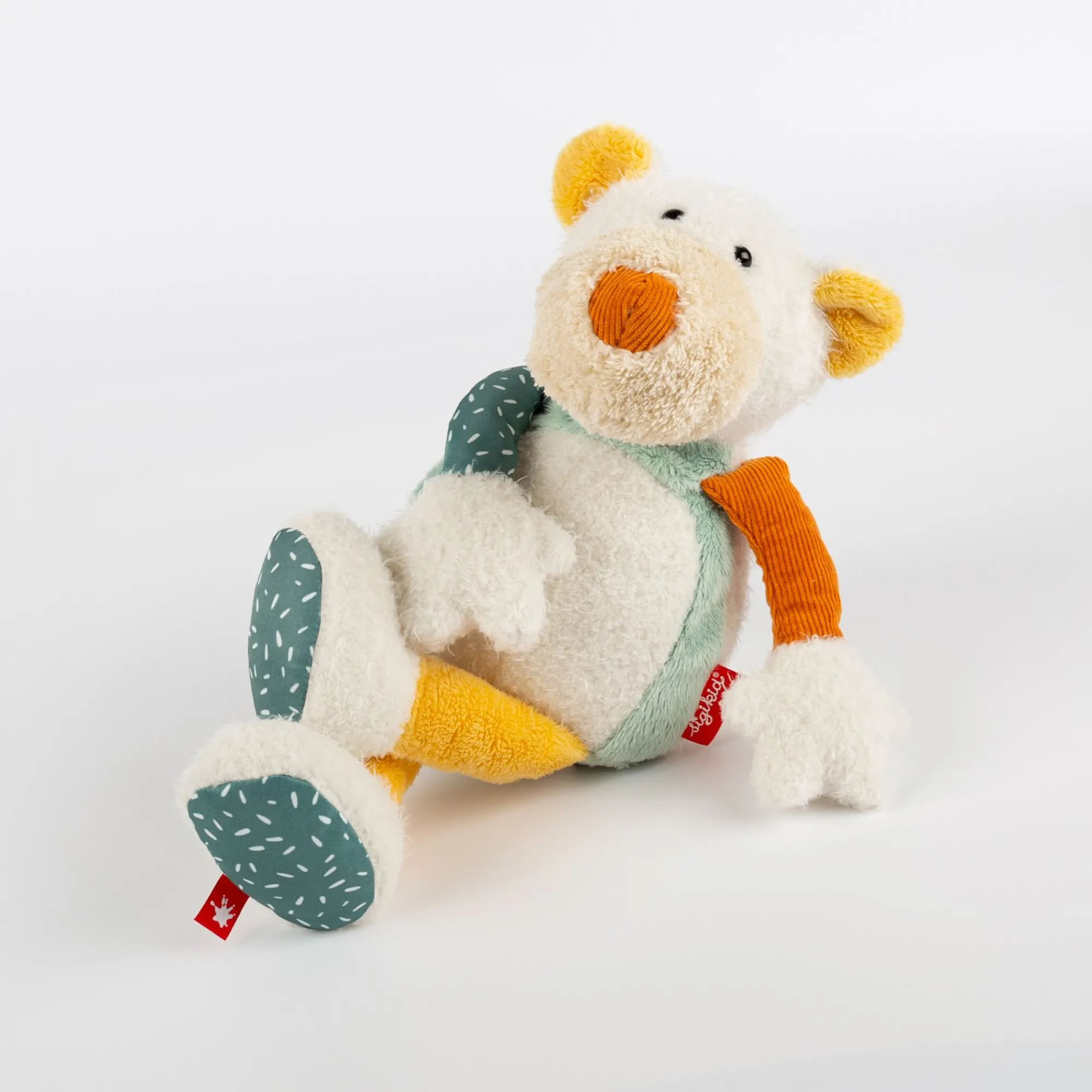 Sigikid Patchwork Sweety|Kuscheltier Eisbar, Patchwork Sweety