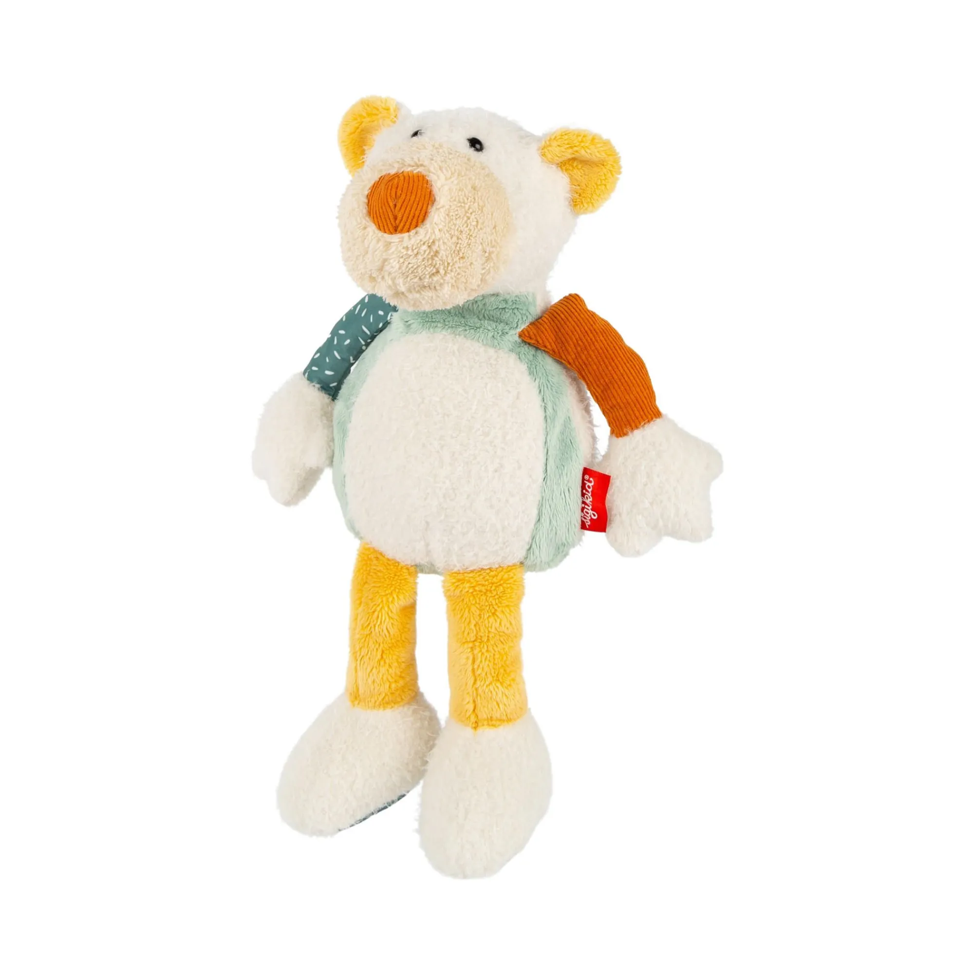 Sigikid Patchwork Sweety|Kuscheltier Eisbar, Patchwork Sweety