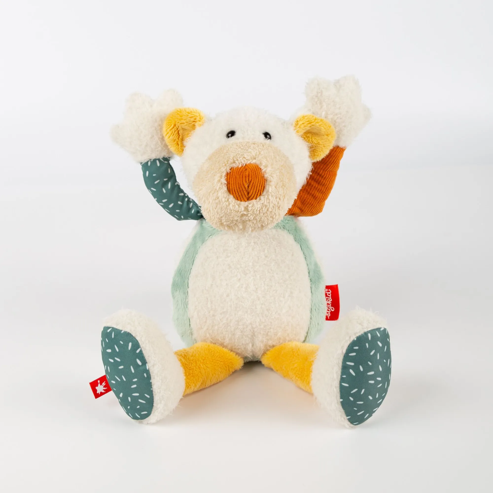 Sigikid Patchwork Sweety|Kuscheltier Eisbar, Patchwork Sweety