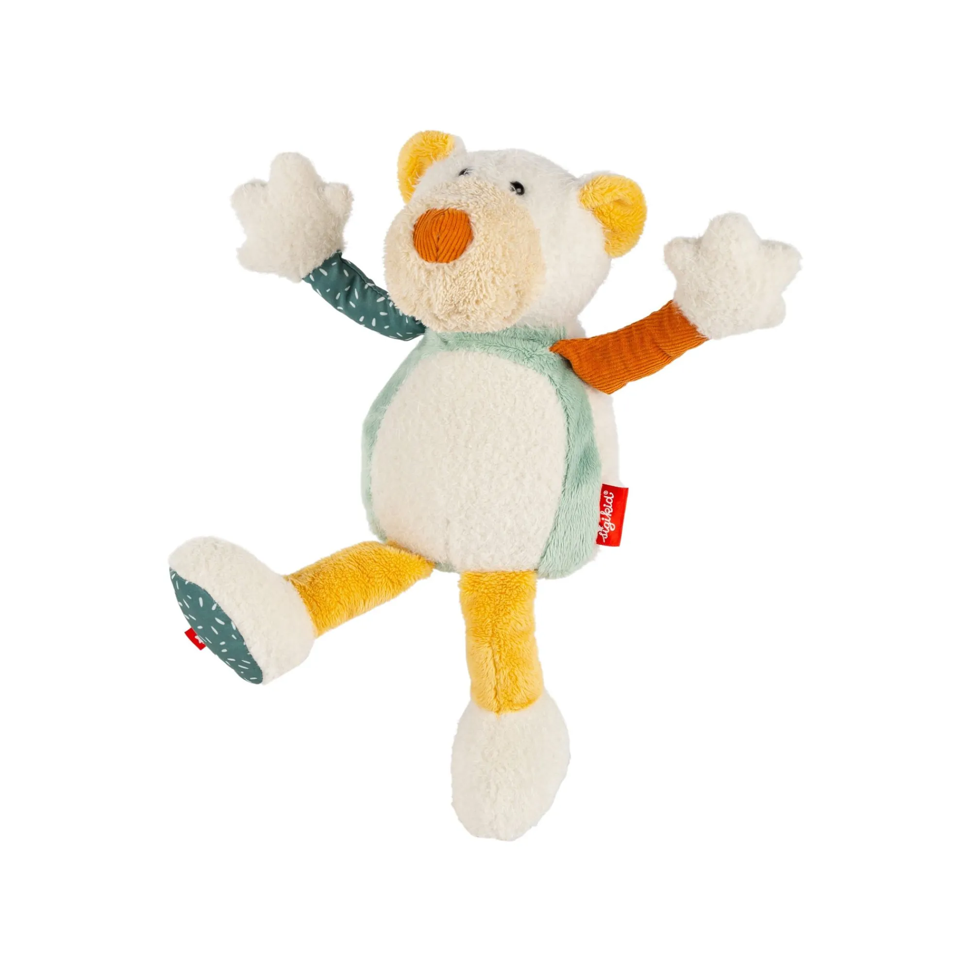 Sigikid Patchwork Sweety|Kuscheltier Eisbar, Patchwork Sweety