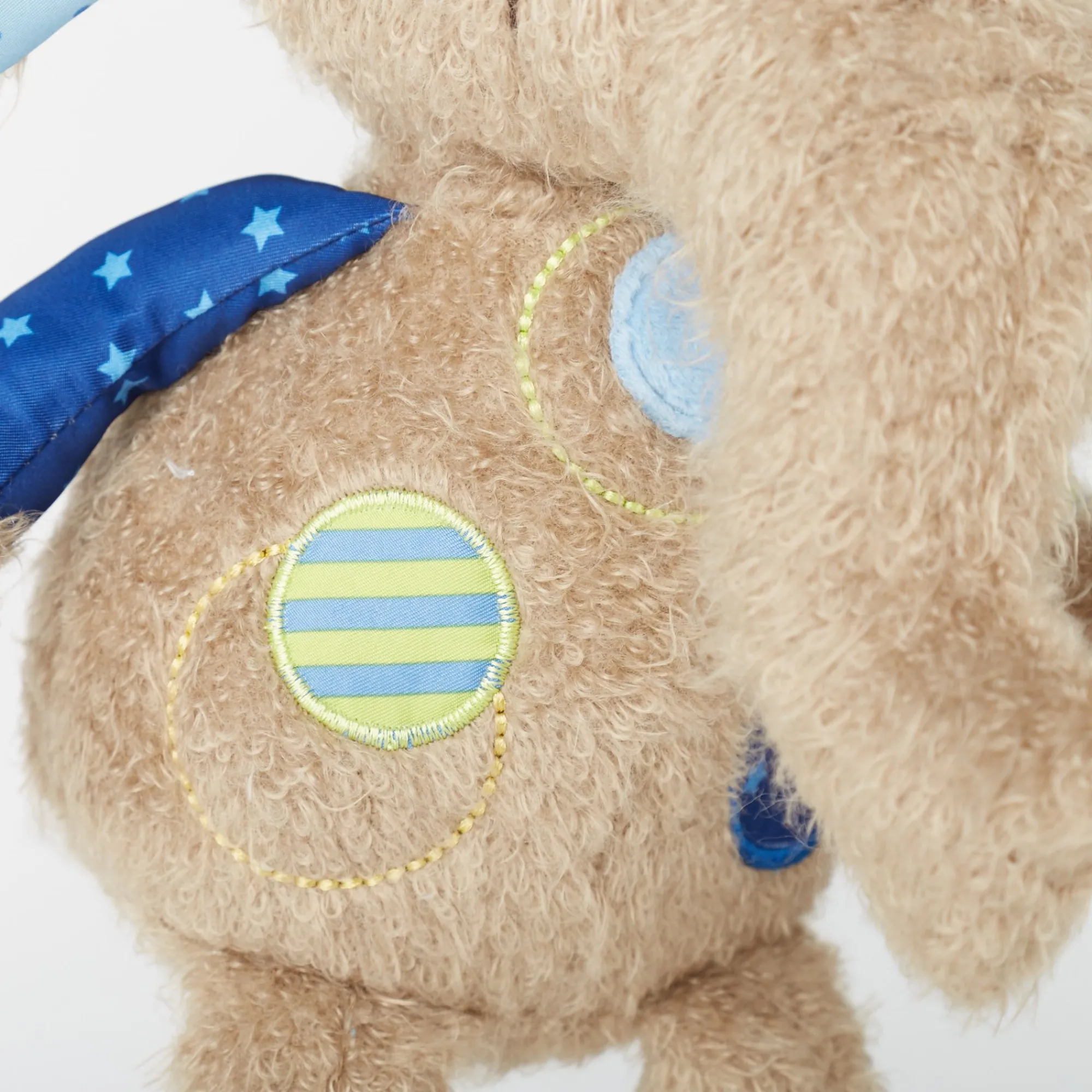 Sigikid Patchwork Sweety|Kuscheltier Elefant Blau, Patchwork Sweety