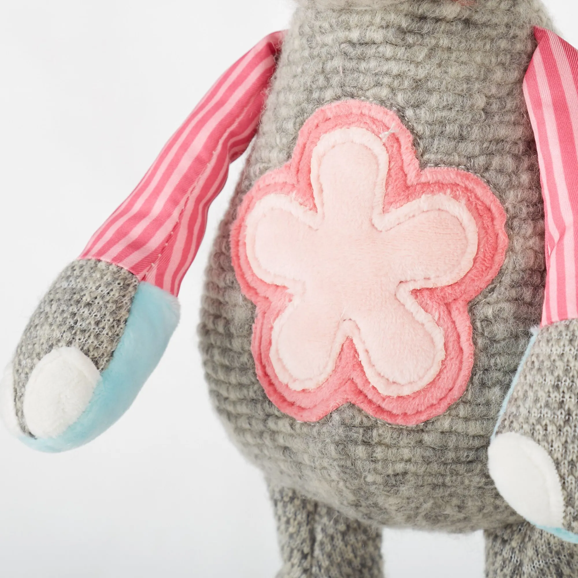 Sigikid Patchwork Sweety|Kuscheltier Elefant Rosa, Patchwork Sweety