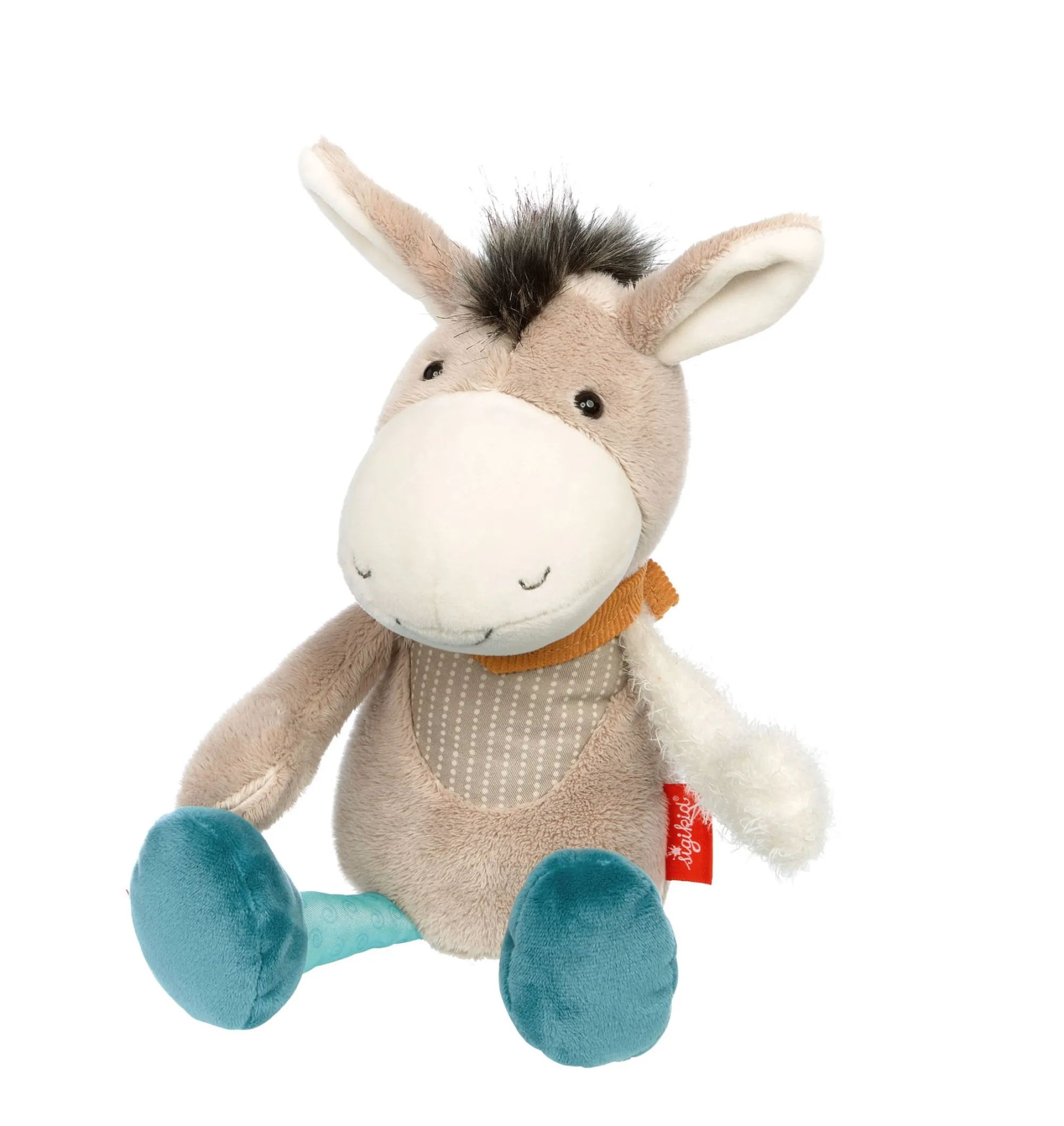 Sigikid Patchwork Sweety|Kuscheltier Esel, Patchwork Sweety
