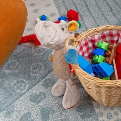 Sigikid Patchwork Sweety|Kuscheltier Flusspferd, Patchwork Sweety