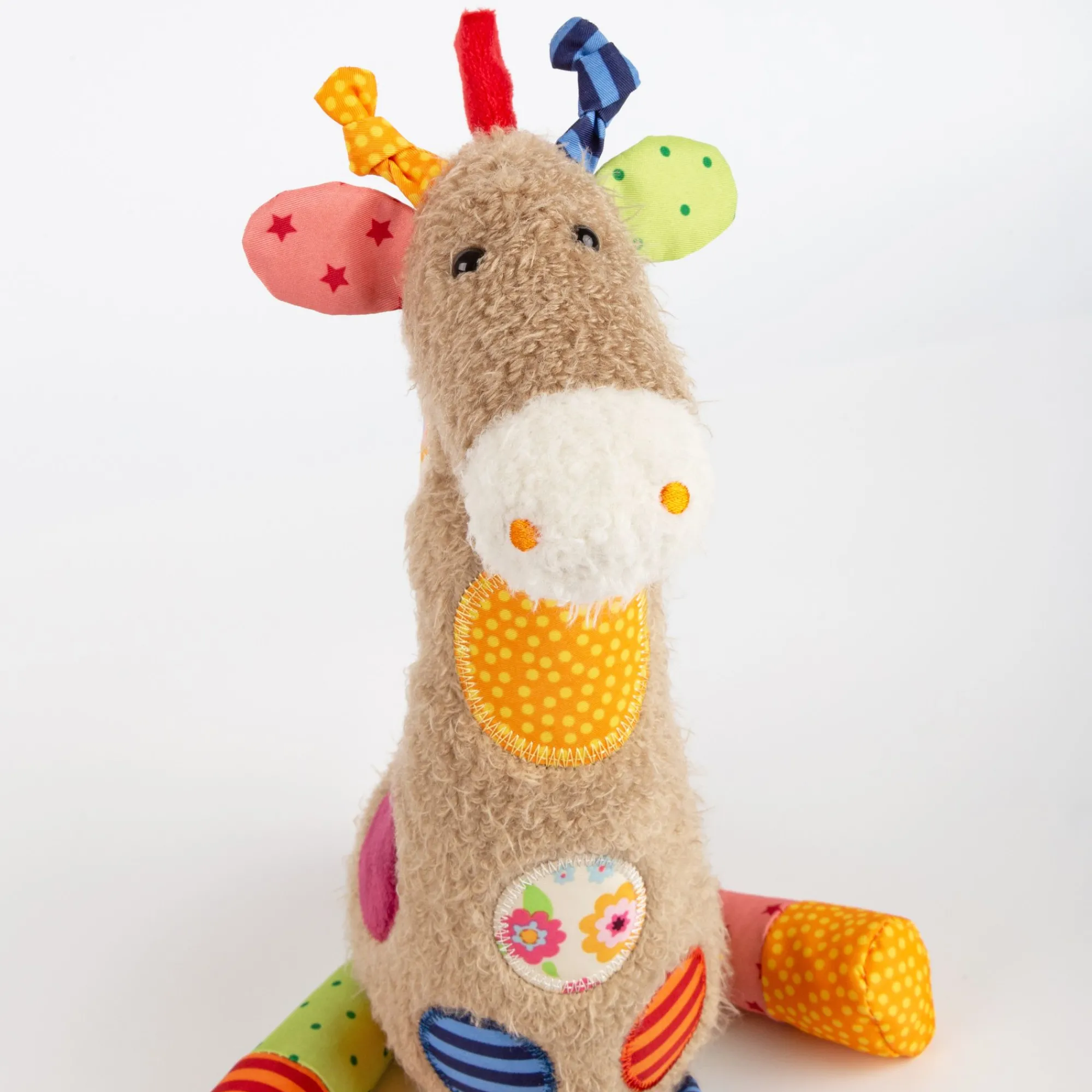 Sigikid Patchwork Sweety|Kuscheltier Giraffe, Patchwork Sweety