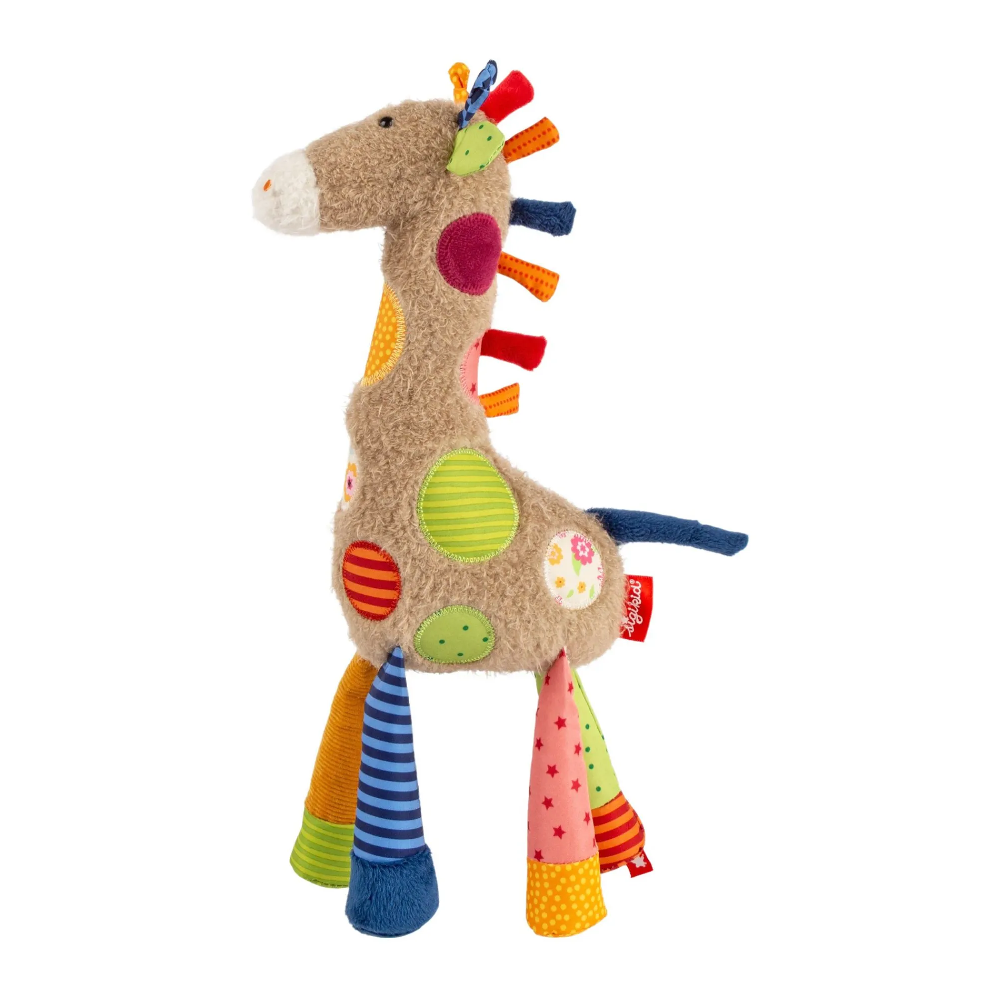 Sigikid Patchwork Sweety|Kuscheltier Giraffe, Patchwork Sweety