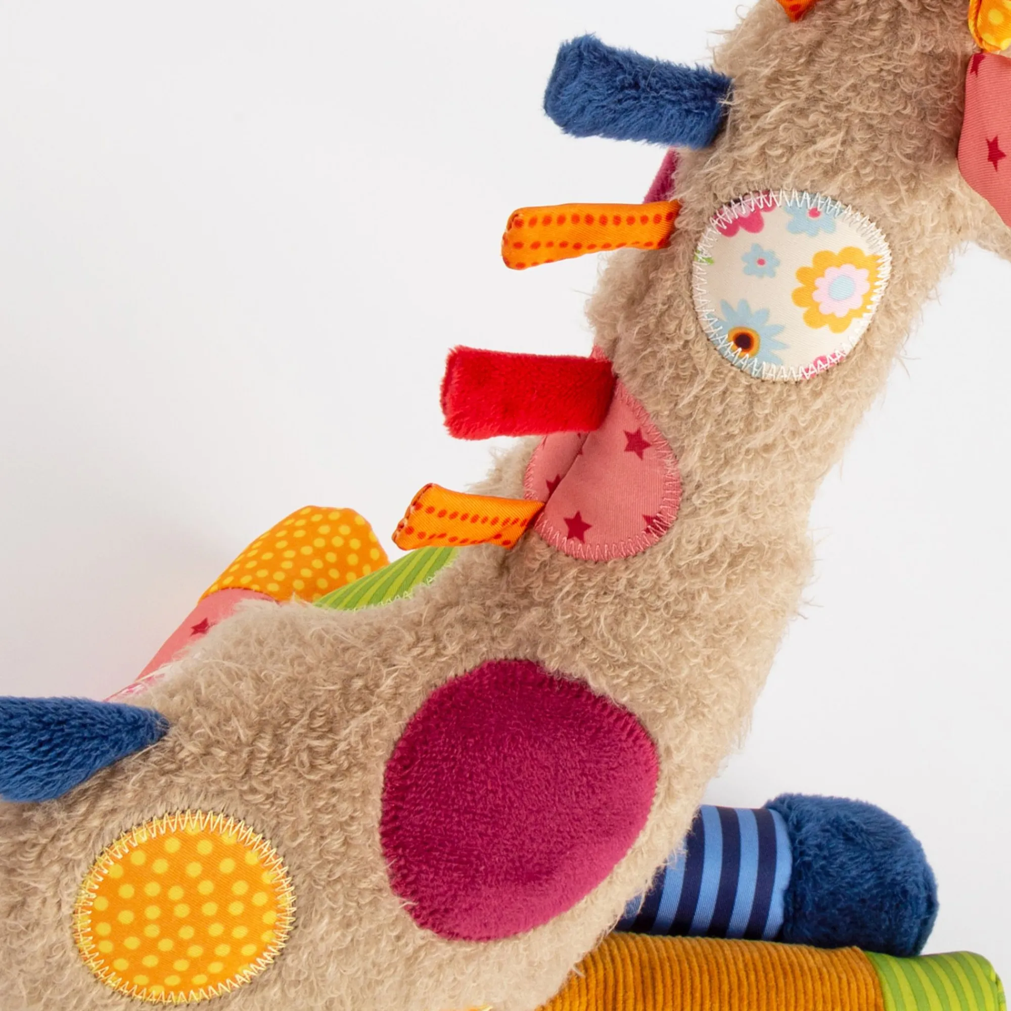 Sigikid Patchwork Sweety|Kuscheltier Giraffe, Patchwork Sweety