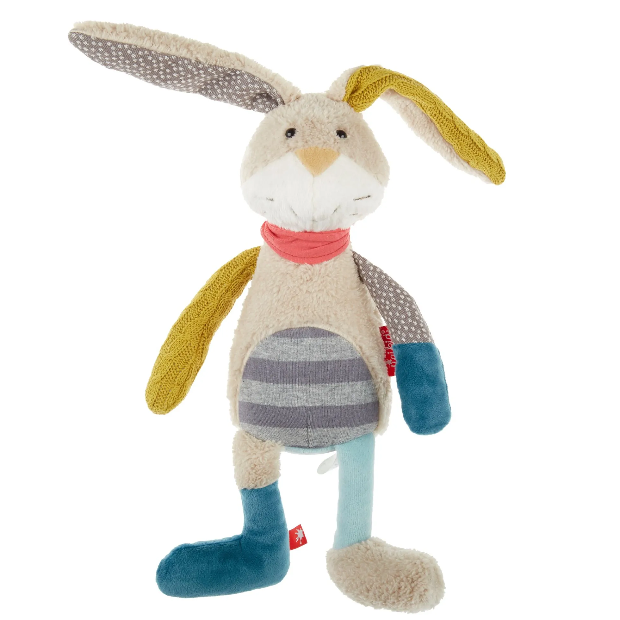 Sigikid Patchwork Sweety|Kuscheltier Hase, Patchwork Sweety
