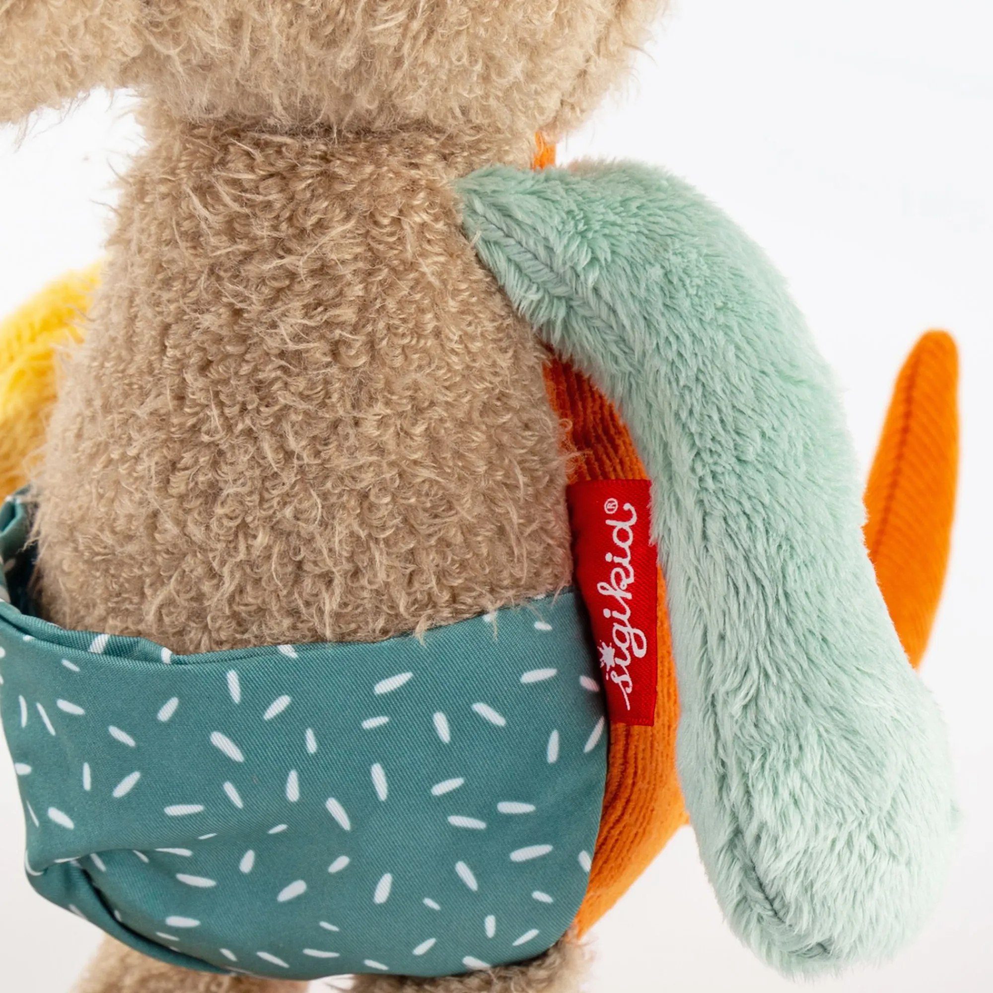 Sigikid Patchwork Sweety|Kuscheltier Kanguru, Patchwork Sweety