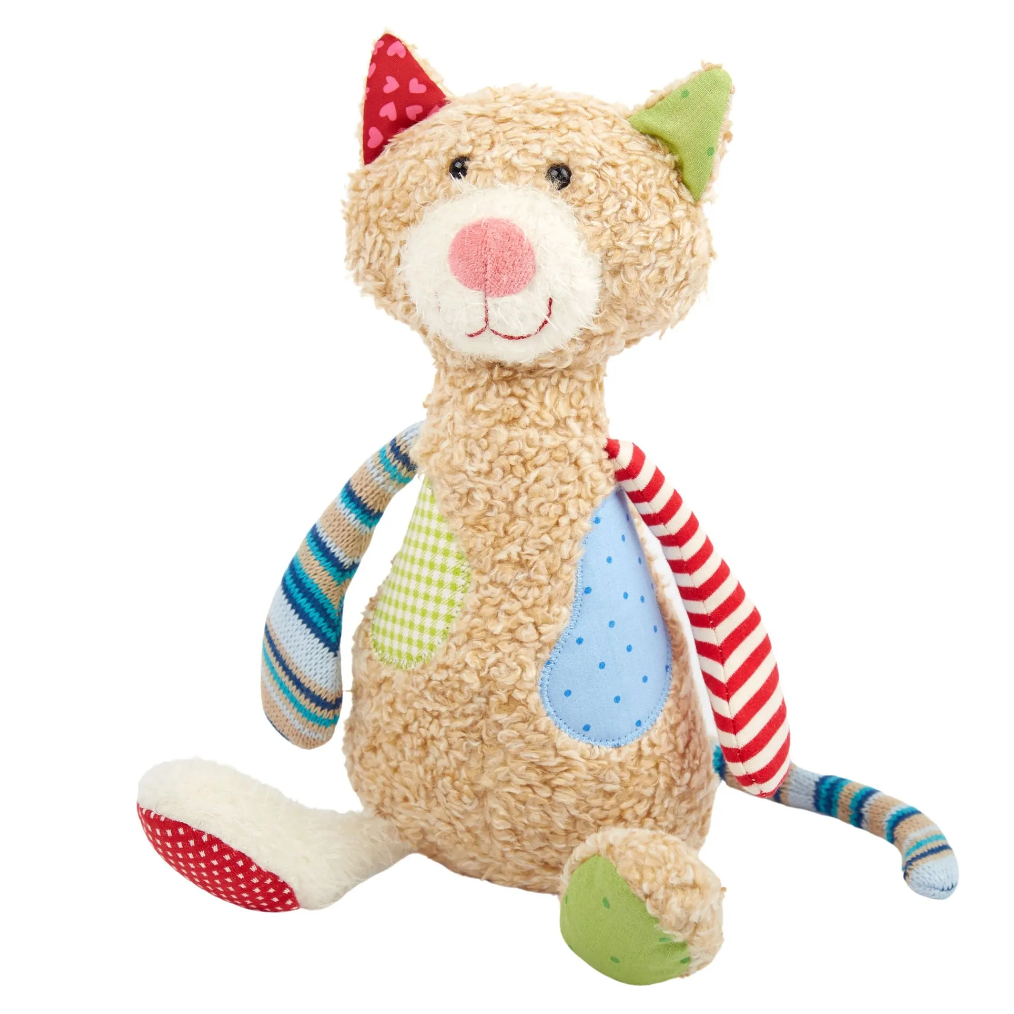 Sigikid Patchwork Sweety|Kuscheltier Katze Im Patchworkstyle