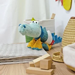 Sigikid Patchwork Sweety|Kuscheltier Krokodil, Patchwork Sweety
