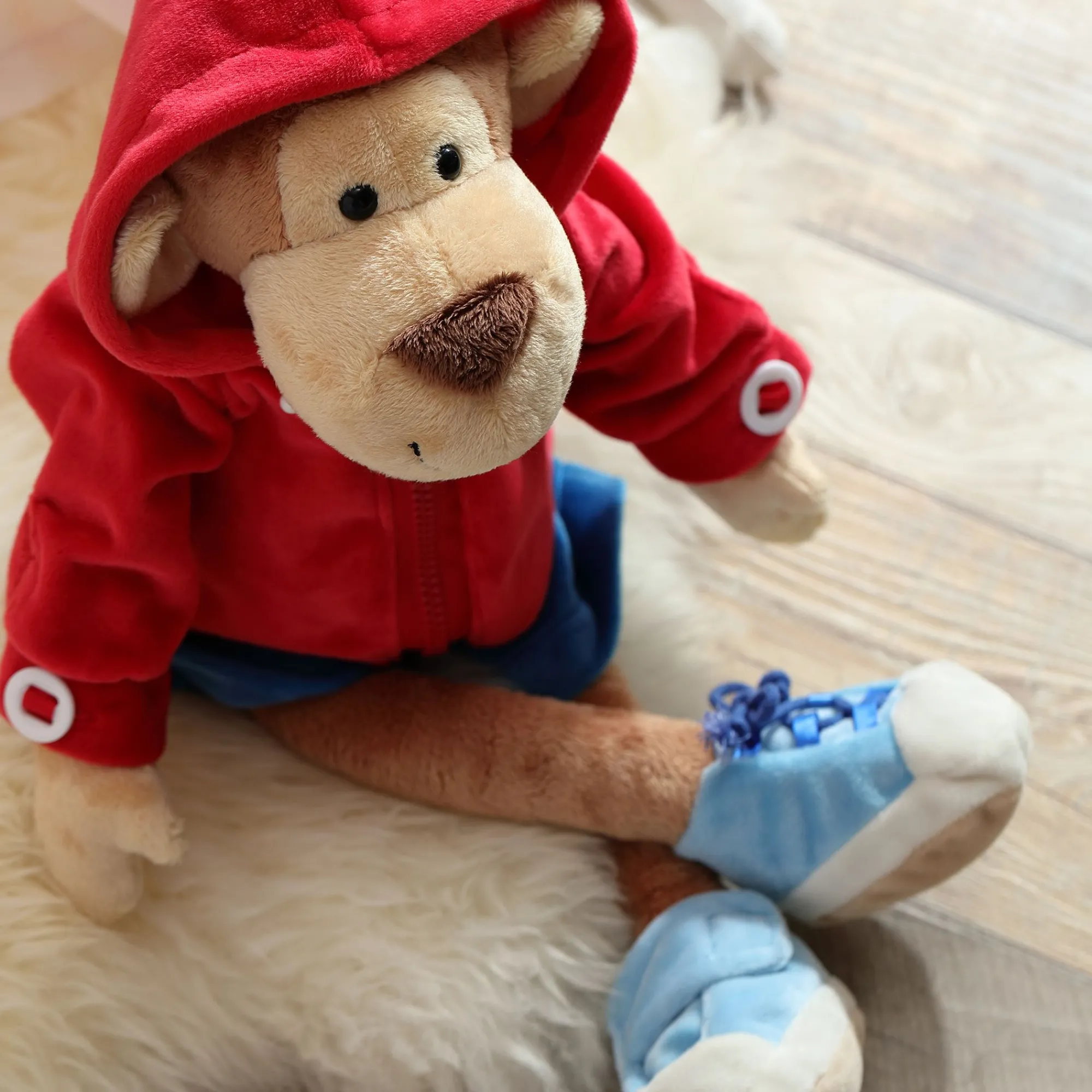 Sigikid Lernspielzeug|Kuscheltier Lern-Affe