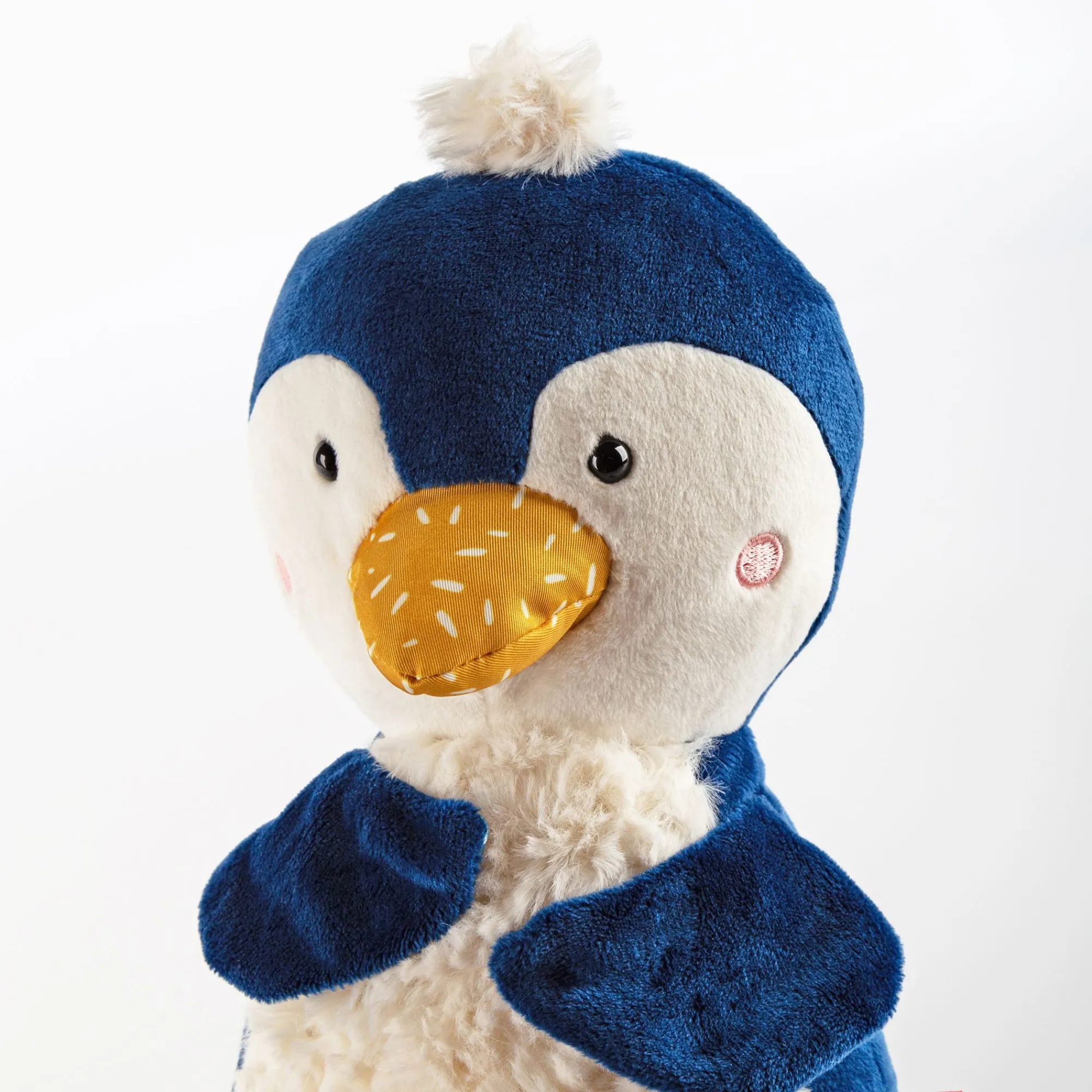 Sigikid Patchwork Sweety|Kuscheltier Pinguin, Patchwork Sweety