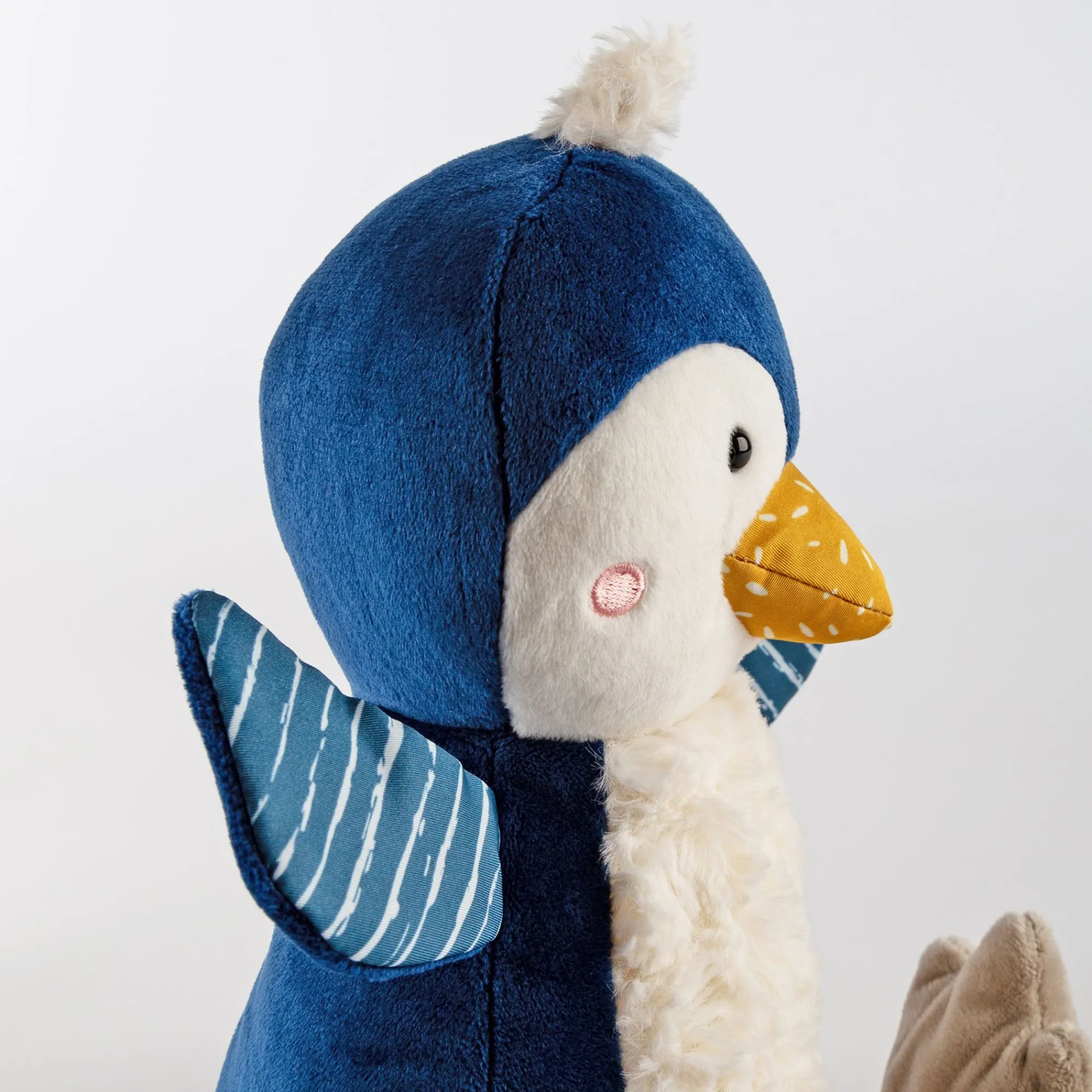 Sigikid Patchwork Sweety|Kuscheltier Pinguin, Patchwork Sweety