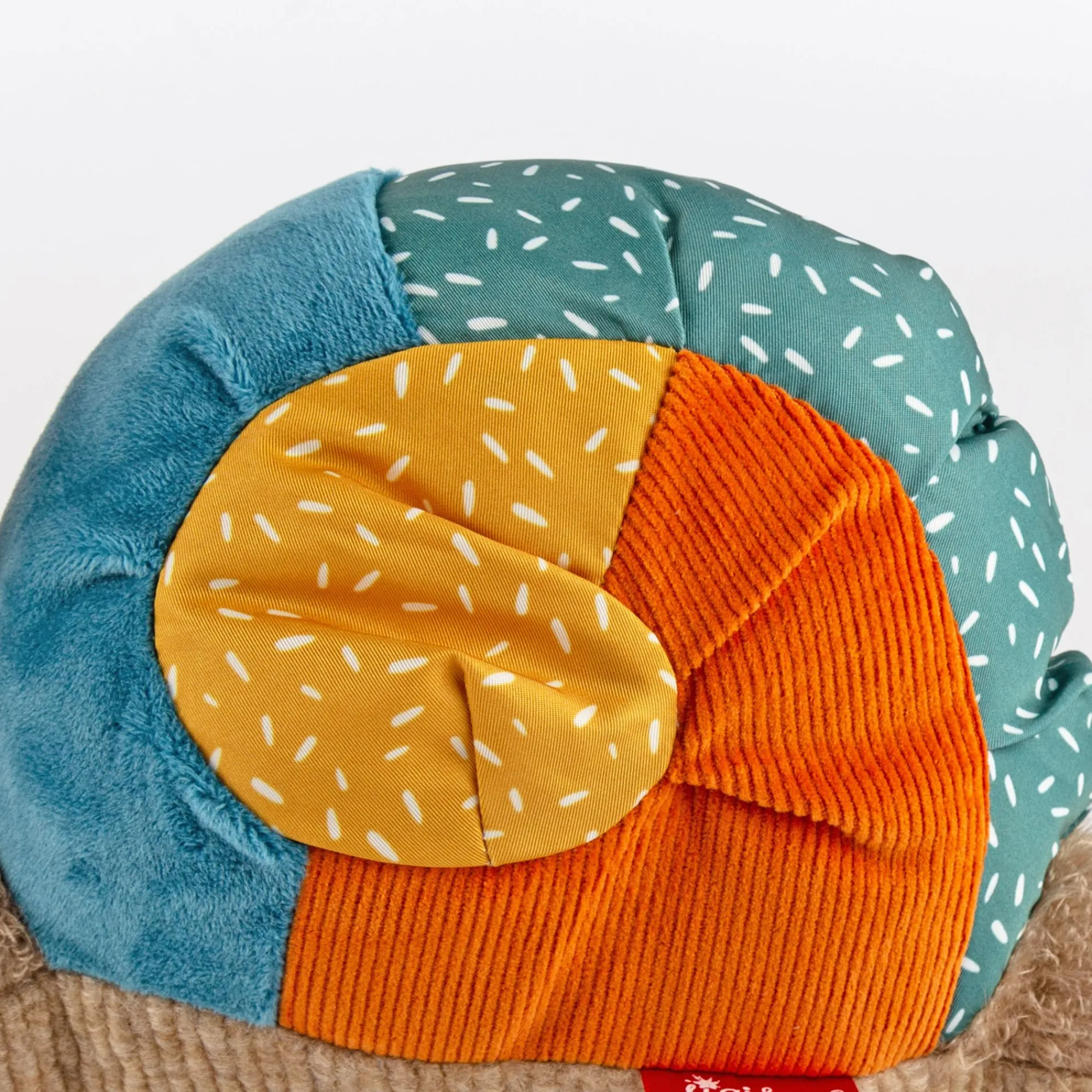 Sigikid Patchwork Sweety|Kuscheltier Schnecke, Patchwork Sweety