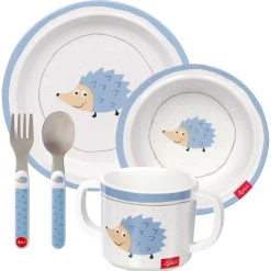 Sigikid Kindergeschirr|Melamin Set Igel