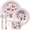 Sigikid Kindergeschirr|Melamin Set, Pink