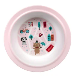 Sigikid Kindergeschirr|Melamin Set, Pink