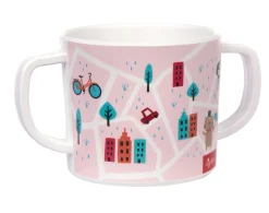 Sigikid Kindergeschirr|Melamin Set, Pink