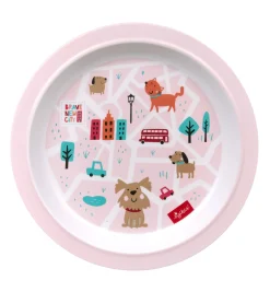 Sigikid Kindergeschirr|Melamin Set, Pink