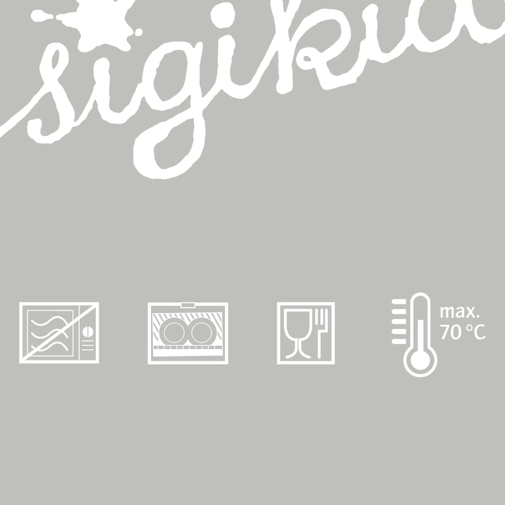 Sigikid Kindergeschirr|Melamin Tasse Hase, Ringel Dingel