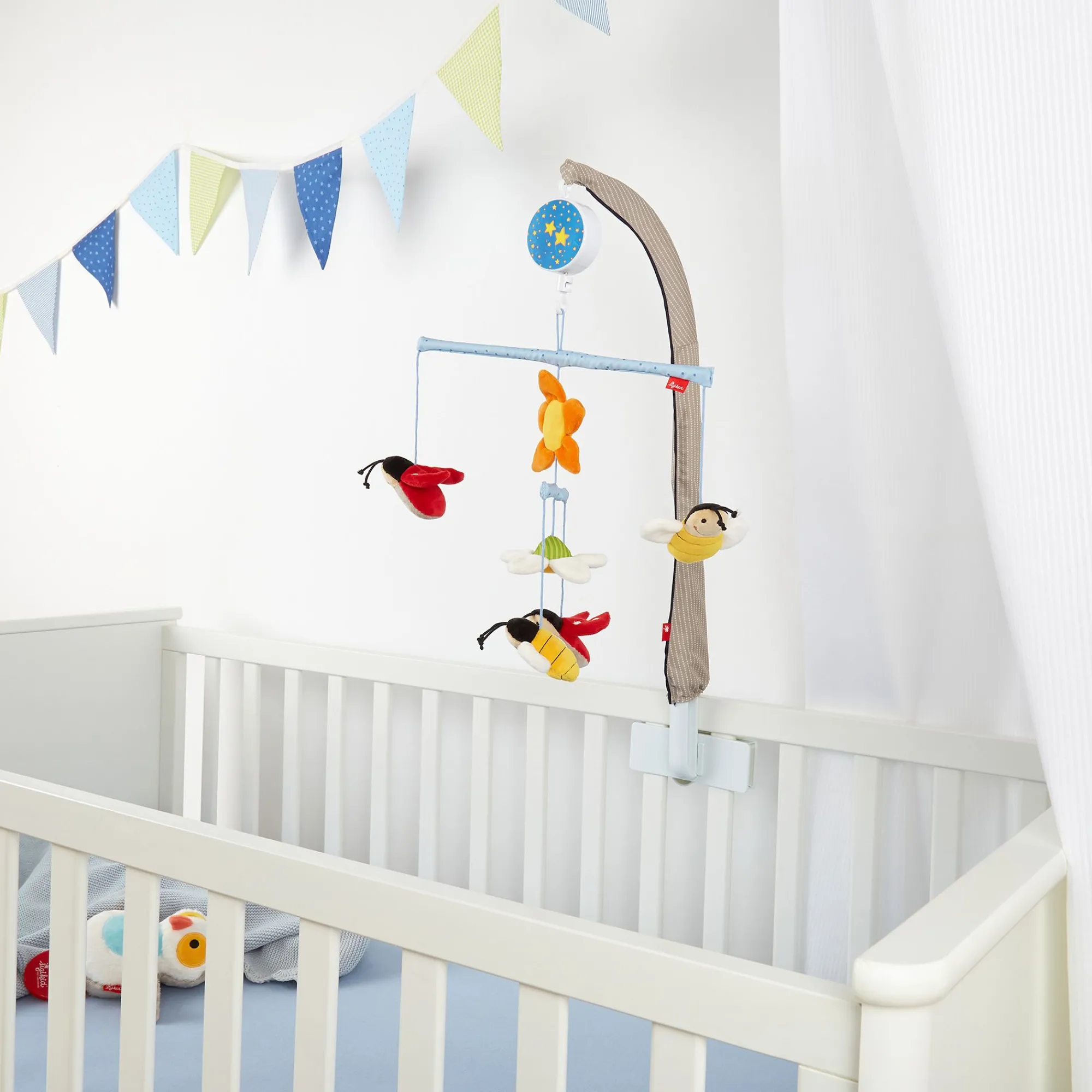 Sigikid Babyspielzeug|Mobile-Halter Mit Der Melodie Brahms Wiegenlied