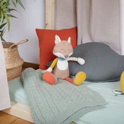 Sigikid Patchwork Sweety|Patchwork Kuscheltier Fuchs, Green Collection