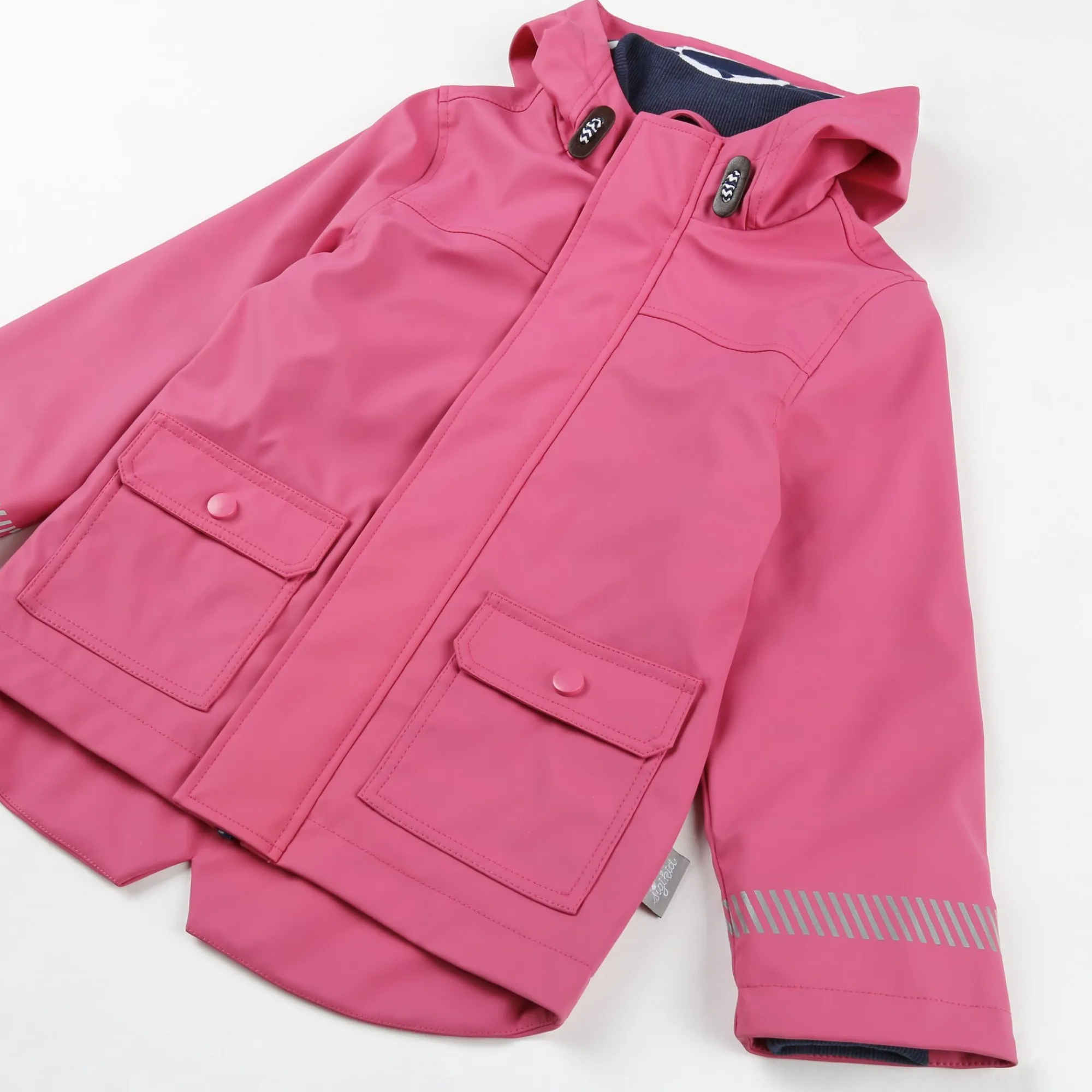 Sigikid Regenkleidung|Pinkfarbene Regenjacke, Mit Baumwolle Gefuttert