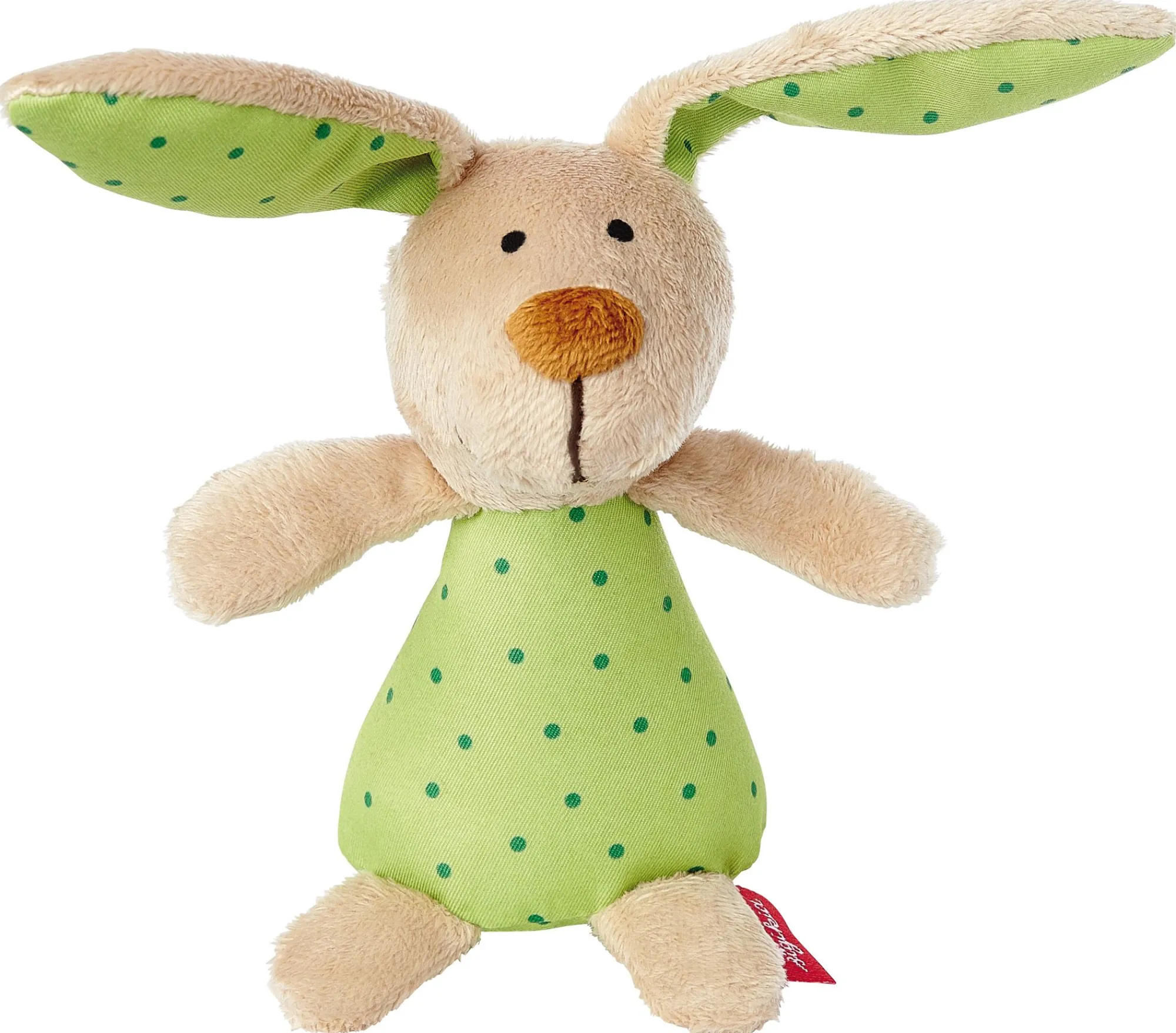 Sigikid Babyspielzeug|Rassel Hase, Red Stars