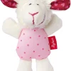 Sigikid Babyspielzeug|Rassel Schaf, Red Stars