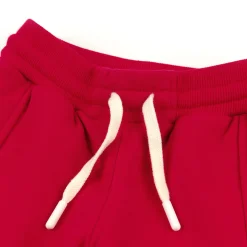 Sigikid Aktion Hosen|Rote Jungen Sweatbermuda Under Construction