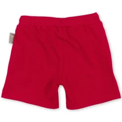 Sigikid Aktion Hosen|Rote Madchen Shorts Mit Herzchen Patch