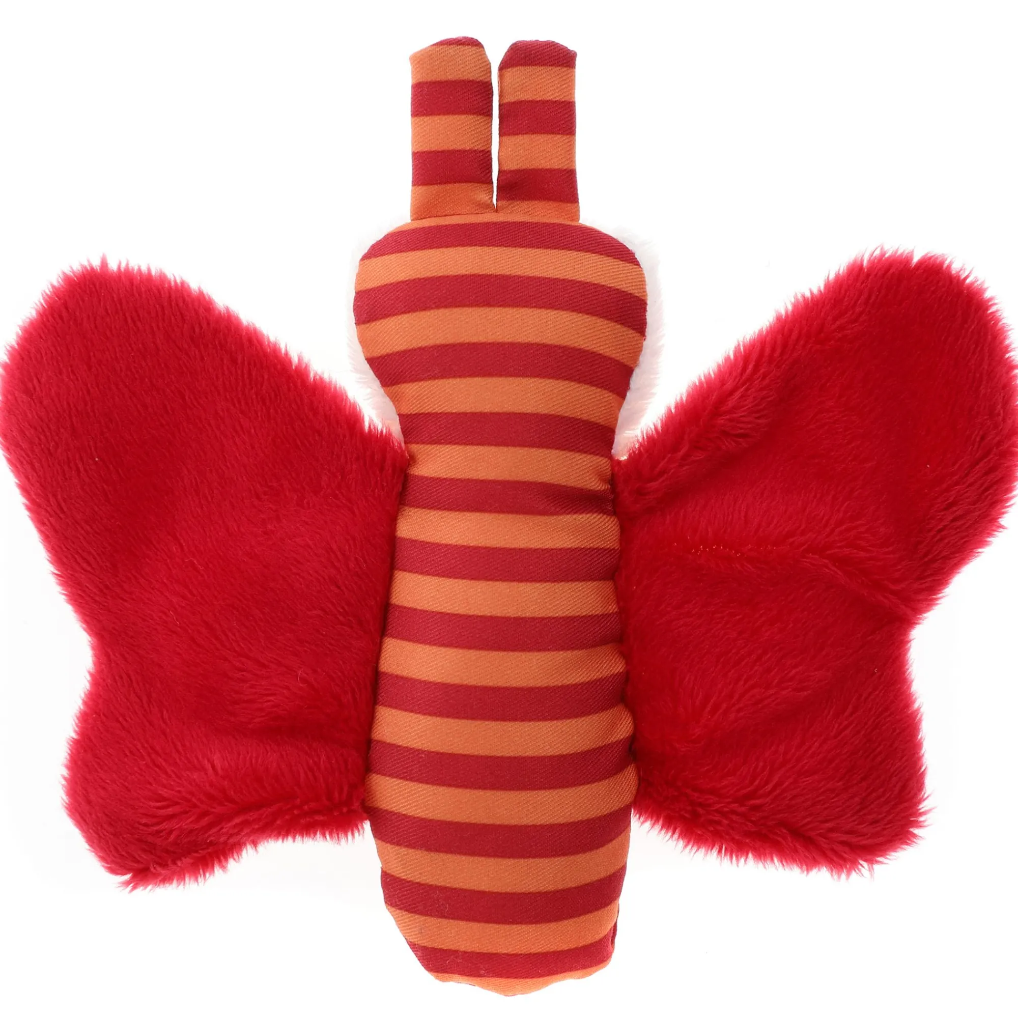 Sigikid Babyspielzeug|Schmetterling Orange, Red Stars