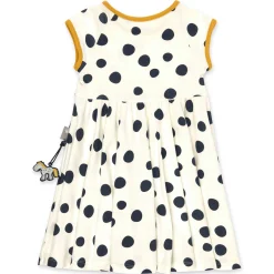 Sigikid Kollektion Tupfen Pony|Sommer Kinderkleid Mit Dunkelblauen Punkten