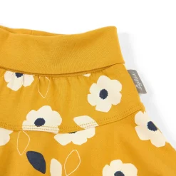 Sigikid Kollektion Tupfen Pony|Sommer Kinderrock In Gelb Mit Blumchen Print
