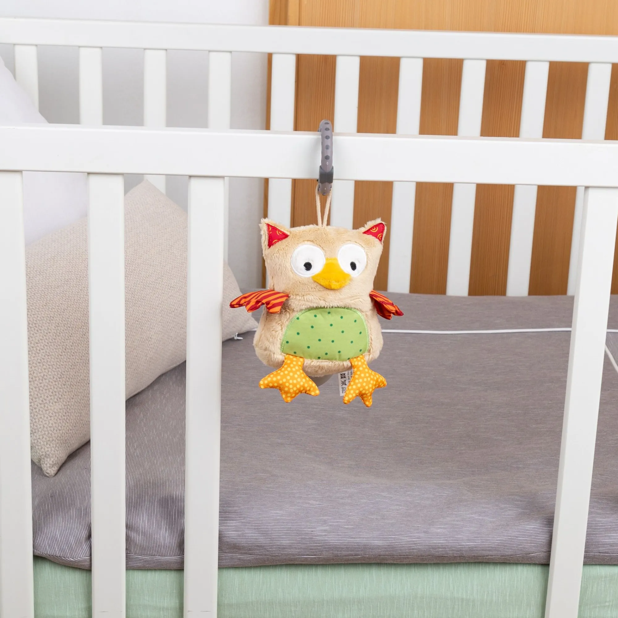 Sigikid Babyspielzeug|Spieluhr Eule Red Stars Collection