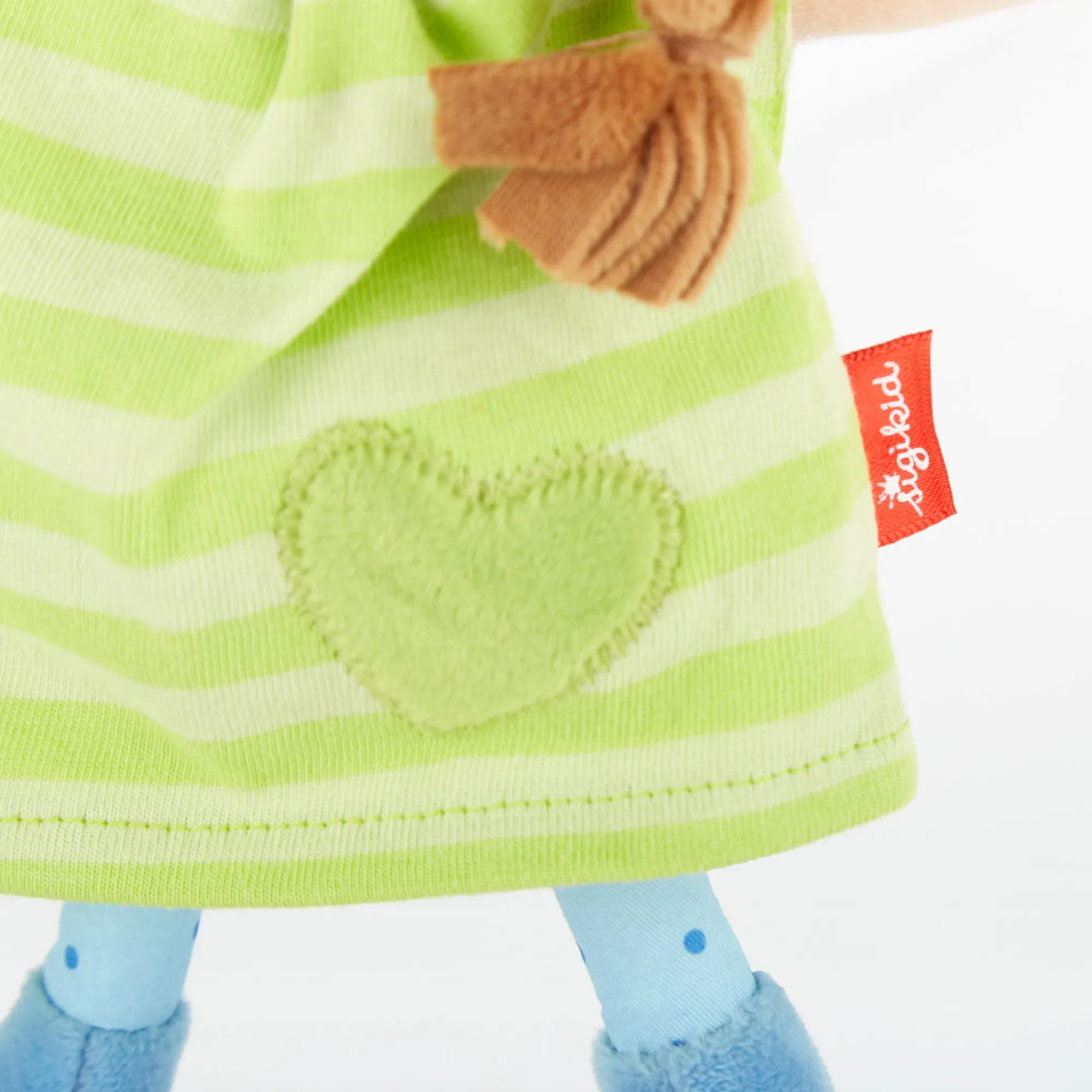 Sigikid Puppen & Handpuppen|Stoffpuppe Brenda Bilipup, Grun