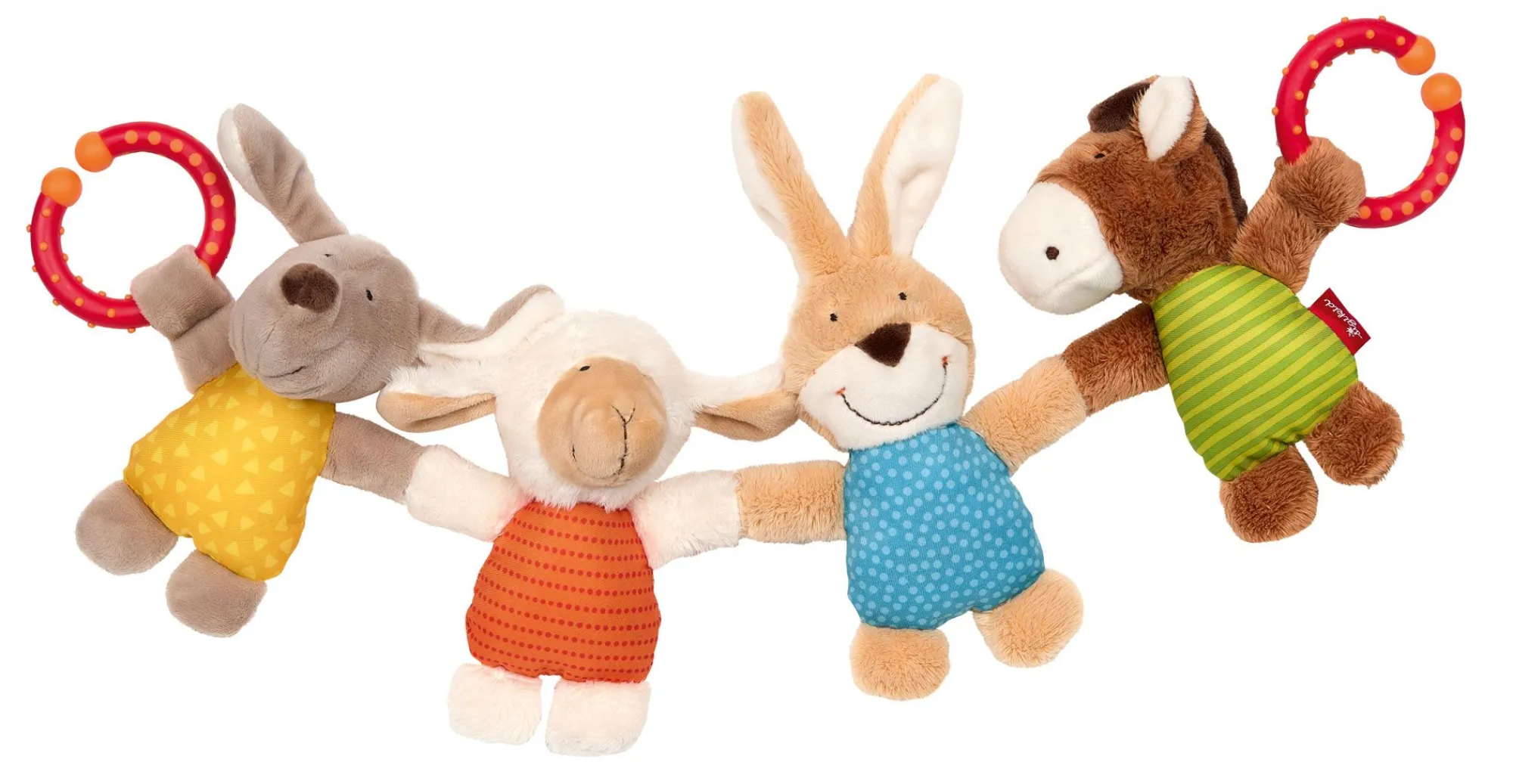 Sigikid Babyspielzeug|Wagenkette Bauernhof