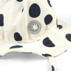 Sigikid Kollektion Tupfen Pony|Weiser Baby Sommerhut Mit Krempe Und Bindebandchen