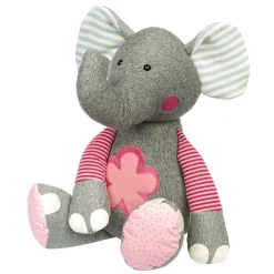 Sigikid Patchwork Sweety|Xxl Kuscheltier Elefant Im Patchworkstyle